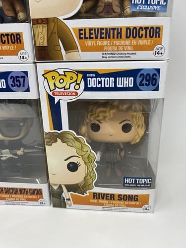 Funko Pop Doctor Who Eleventh Tenth River Song Guitar 220 221 236 296 357 Lot 5 — photo 6