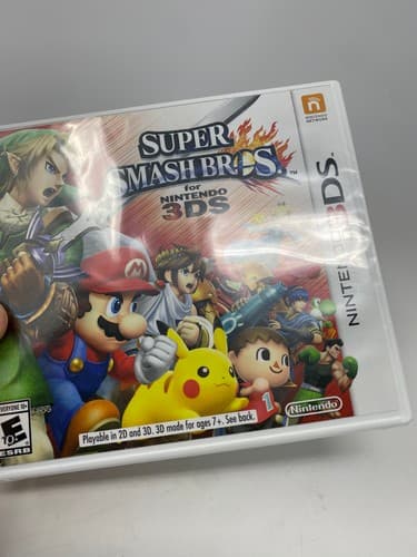 Super Smash Bros Nintendo 3DS NEW Factory Sealed USA 00000 — photo 4