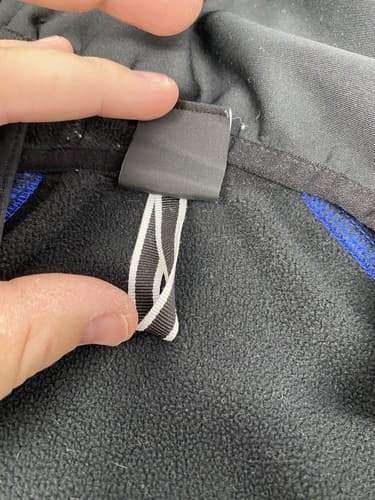 Under Armour Boys Hooded Fleece Lined Windbreaker Jacket Sz Youth 5 Blue — photo 7