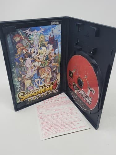 Summon Night 4 Sony PlayStation 2 PS2 Japanese Import Tested US Seller — photo 3