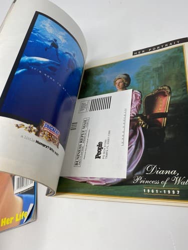 Lot Of 2 Princess Diana Cover Various Magazines — photo 8