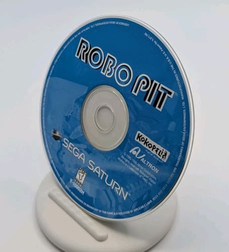 Robo Pit (Sega Saturn, 1996) Disc only, Tested & Working — photo 2