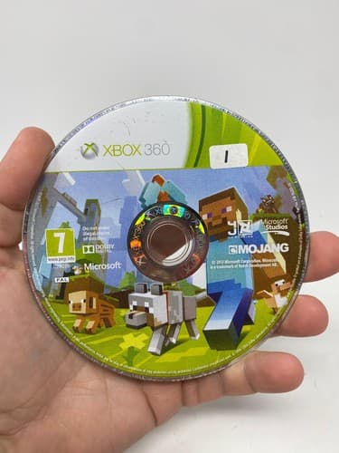 Minecraft (Microsoft Xbox 360) PAL REGION | DISC ONLY | READ