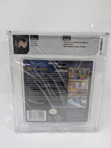 Spirits & Spells GBA WATA 9.4 A+ Graded Brand New Gameboy Advance — photo 2