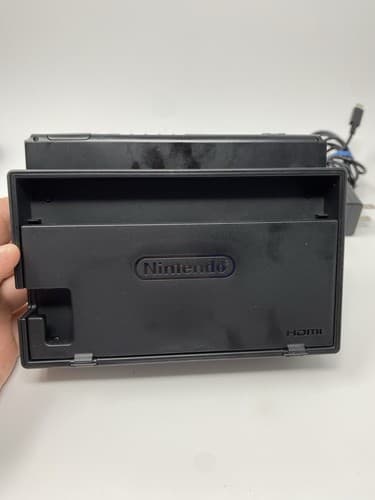 Nintendo Switch Dock and Console, No Joy Cons Tested Authentic Power And HDMI — photo 4