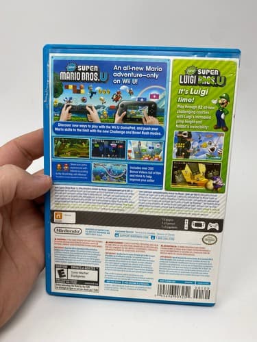 New Super Mario Bros. U + Super Luigi - Nintendo Wii U 2012  - Complete & Tested — photo 5