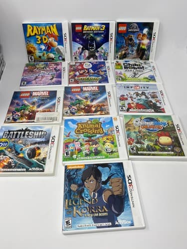 Lot of 25 Nintendo 3DS Cases Only Hyrule Kingdom Hearts Laytons Turtles Mama — photo 8