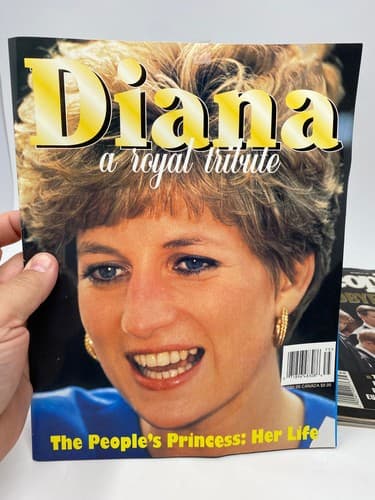 Lot Of 2 Princess Diana Cover Various Magazines — photo 2