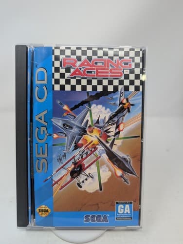 Racing Aces - Sega CD - CIB Complete, Tested W/ Reg Card