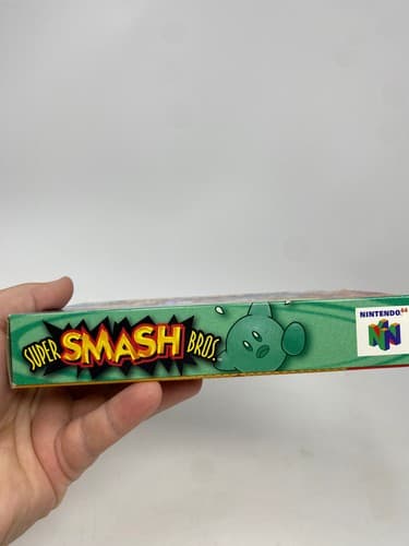 Super Smash Bros. (Nintendo 64, 1999) Box & Game w/ Inserts N64 Nice Box — photo 6