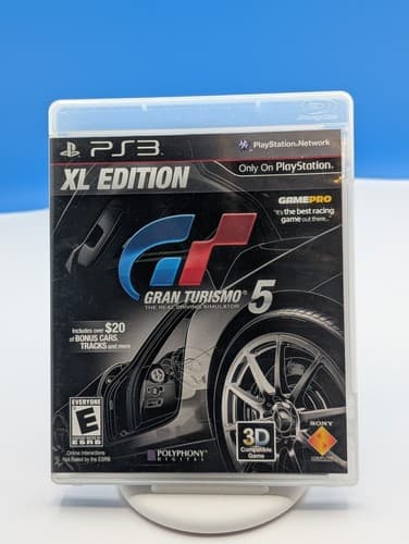 Gran Turismo 5 XL Edition 2012 PlayStation 3 Polyphony Digital Racing CIB PS3