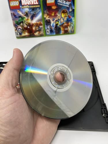 Lot Of 3 Xbox 360 LEGO Games Marvel Super Heroes Batman 2 Movie Video game — photo 5