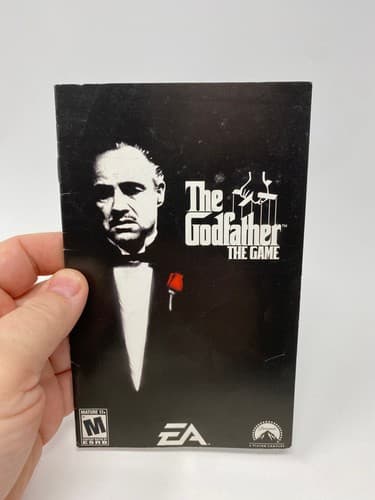 Godfather: The Game PS2 PlayStation 2 Instruction Manual Only No game Name on
