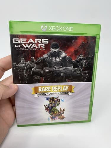 Gears Of War Ultimate Edition & Rare Replay Xbox One Game & Case