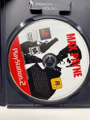 Max Payne (Sony PlayStation 2, 2001) PS2 CIB Greatest Hits Game & Case — photo 6