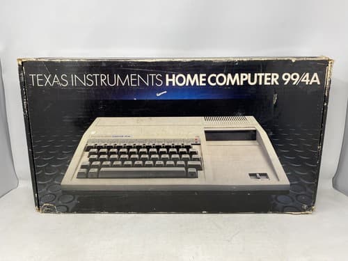 NEW Vtg Texas Instruments TI-99/4A  Home Computer BAGGED IN ORIGINAL BOX ** NOS