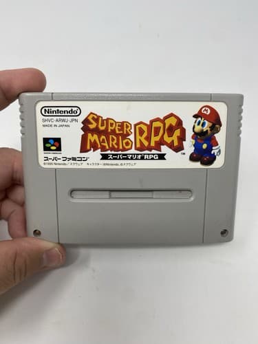 Super Mario RPG SFC Nintendo Super Famicom SNES Japan Import US Seller Loose — photo 2