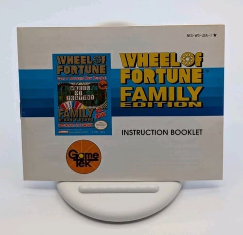 Wheel of Fortune Family Edition Nintendo NES *CIB Complete, Tested — photo 5
