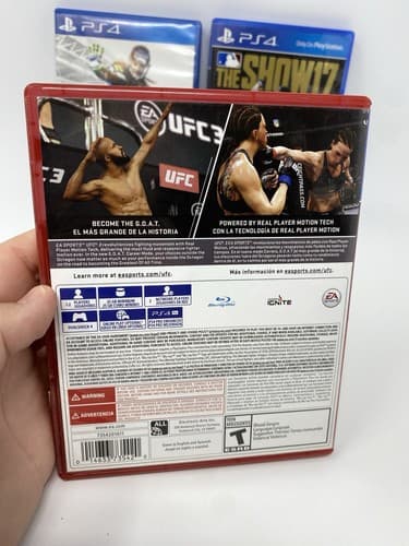 PS4 Sport Games Bundle Lot Of 4 Madden 15 The Show 17 NBA 2k15 UFC 3 Tested — photo 6