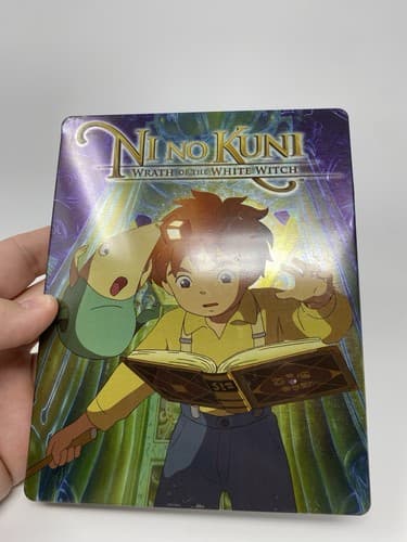 Ni No Kuni: Wrath of the White Witch PS3 PlayStation3 Steelbook Authentic CIB — photo 3