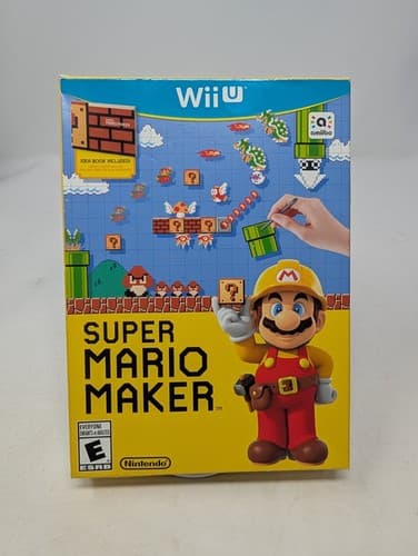 Super Mario Maker Bundle (Wii U, 2015) Compete used tested