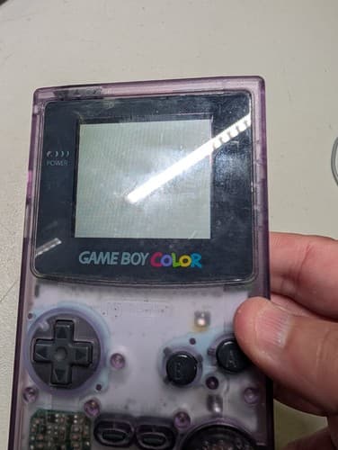 Nintendo Game Boy Color Handheld System Atomic Purple ~ Working w/ Sound — photo 3