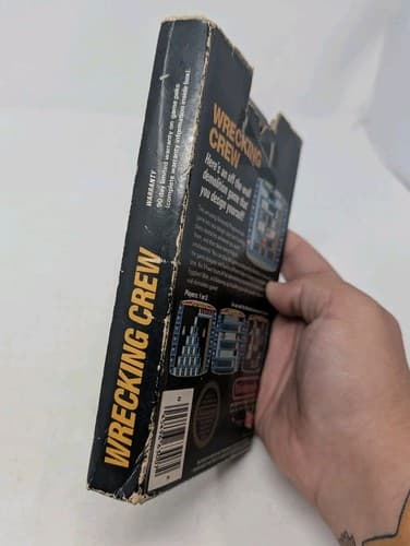 Wrecking Crew 1985 Nintendo 5-Screw NES Complete In Box (Rough Box Hangtab)  — photo 5