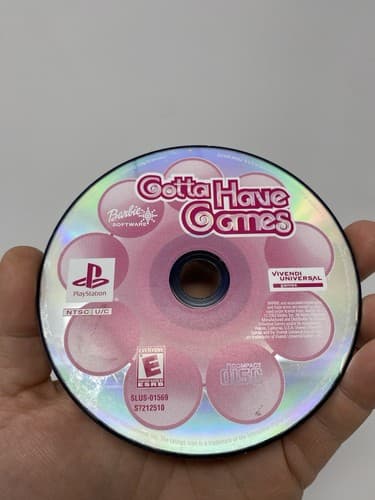 Barbie: Gotta Have Games (PlayStation, PS1) DISC ONLY Tested — photo 3