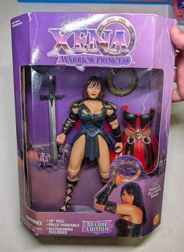 1996 Xena Warrior Princess 10” Deluxe Edition Action Figure Toy Biz NIB