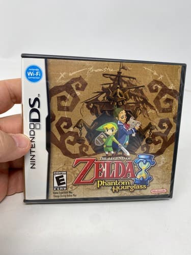 Zelda Phantom Hourglass Nintendo DS NEW SEALED Not For Resale NFR USA 00000