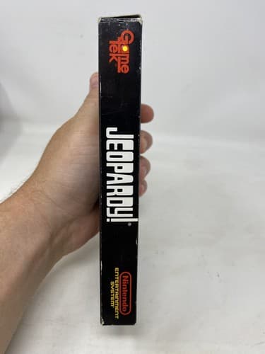 Jeopardy Nintendo NES Complete in Box CIB w/ Reg Card Inserts Ships Fast — photo 5