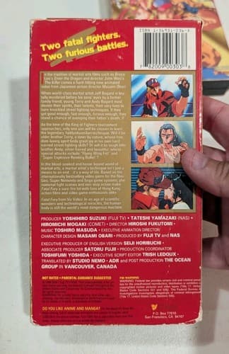 Fatal Fury, Fatal Fury 2, Fatal Fury Legend of the Hungry Wolf (VHS Lot, 94, 95) — photo 8