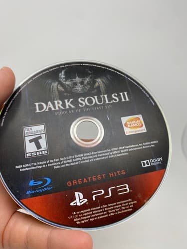 Dark Souls II Scholar of the First Sin Greatest Hits PS3 Disc Only Playstation 3 — photo 2