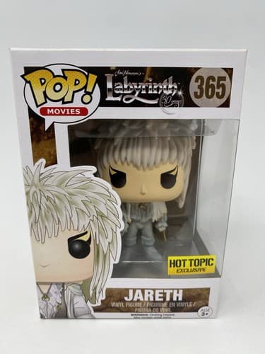 Funko Pop! Jareth Labyrinth #365 Hot Topic Exclusive Vinyl Figure