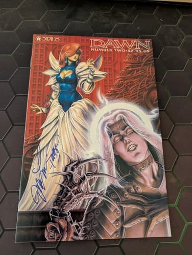 Sirius Dawn #2 Comic Signed By Joseph Michael Linsner 1995 — photo 2