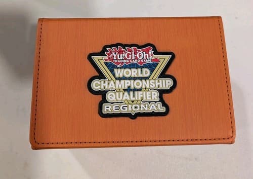 Konami Yu-Gi-Oh! TCG World Championship Qualifier Regional Orange Deck Box