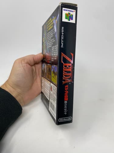 Zelda Ocarina of Time Nintendo 64 N64 Japan Boxed w/ Inserts & Tray NTSC-J — photo 9