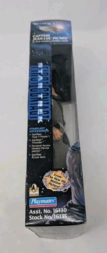 Star Trek First Contact Lot Of 3 Figures - Picard, Cochrane — photo 7