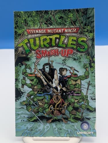 Teenage Mutant Ninja Turtles: Smash-Up (Nintendo Wii, 2009) CIB W/ Comic — photo 6