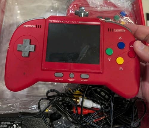 RDP Retro-Bit Duo Portable Handheld System Nintendo Vintage SNES/NES READ — photo 6