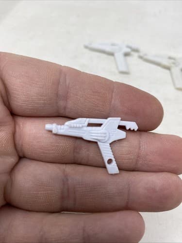 Lot Of 4 Power Ranger Toy Gun Blasters Weapons White Bandai Action Figures Acces — photo 4