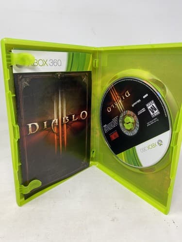 Lot Of 3 Xbox 360 Dragon Age Origins Elder Scrolls Skyrim Diablo III Ships Fast — photo 3