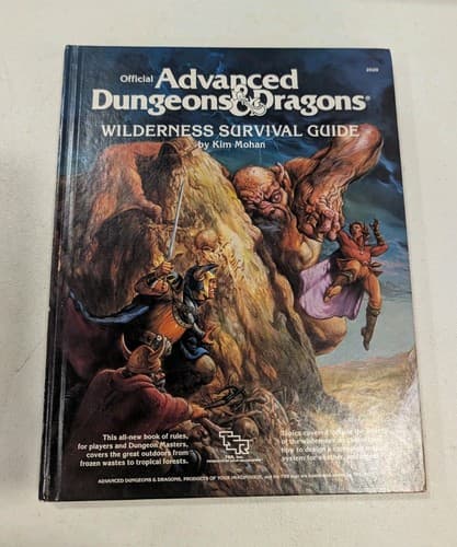 VINTAGE - TSR - 1983 Advanced Dungeons & Dragons Monster Manual II Gygax