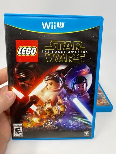 LEGO Star Wars Force Awakens & Marvel Super Heroes (Nintendo Wii U) Lot of 2 — photo 2