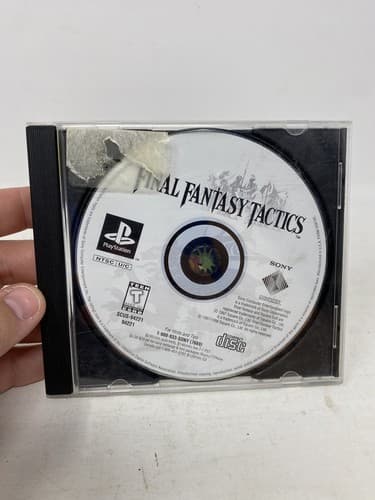 Final Fantasy Tactics ORIGINAL RELEASE (PlayStation PS1)  TESTED! No Manual