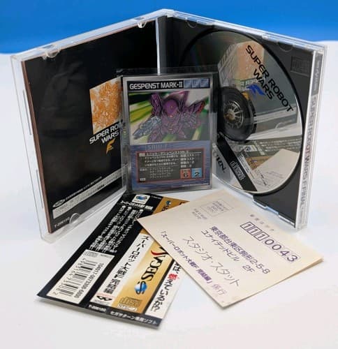 Super Robot Taisen F Final Sega Saturn SS Japan Import US Seller — photo 3
