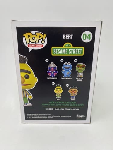 Funko Pop! Vinyl: Sesame Street - Bert - (Flocked) - B&N (Exclusive) #04 — photo 5
