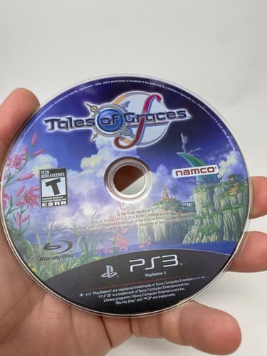 Tales of Graces F (Sony PlayStation 3 PS3, 2012) DISC ONLY TESTED — photo 3
