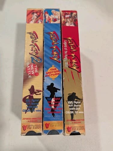 Fatal Fury, Fatal Fury 2, Fatal Fury Legend of the Hungry Wolf (VHS Lot, 94, 95) — photo 3