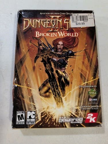Dungeon Siege II 2, Broken World Expansion for PC Game
